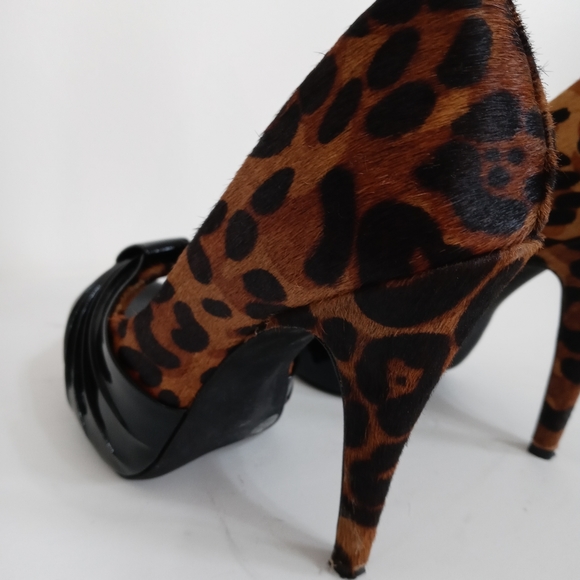 Jessica Simpson cheetah leopard heels - Picture 12 of 15